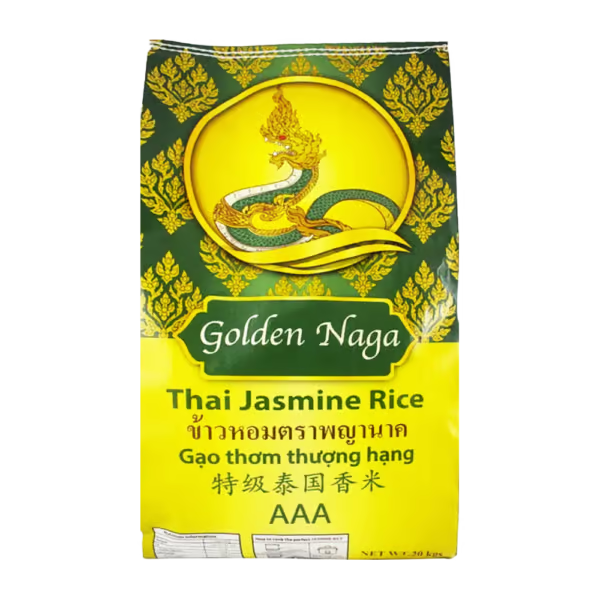 Golden Naga Thai White Jasmine Rice 20kg