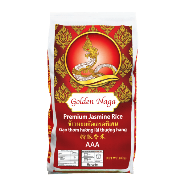 Golden Naga Cambodian Jasmine Rice 18kg