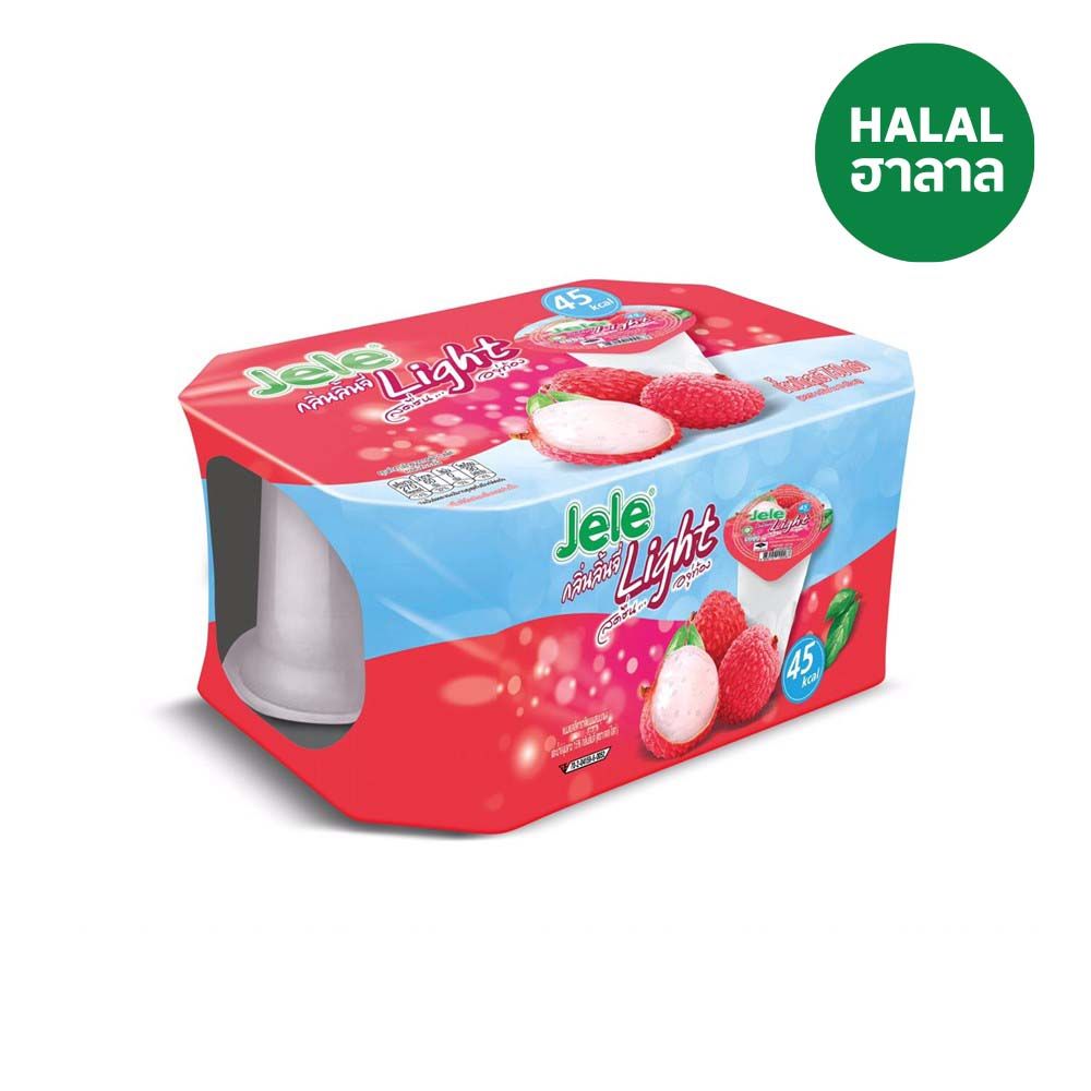 Jele Jele Light - Lychee 6x125g