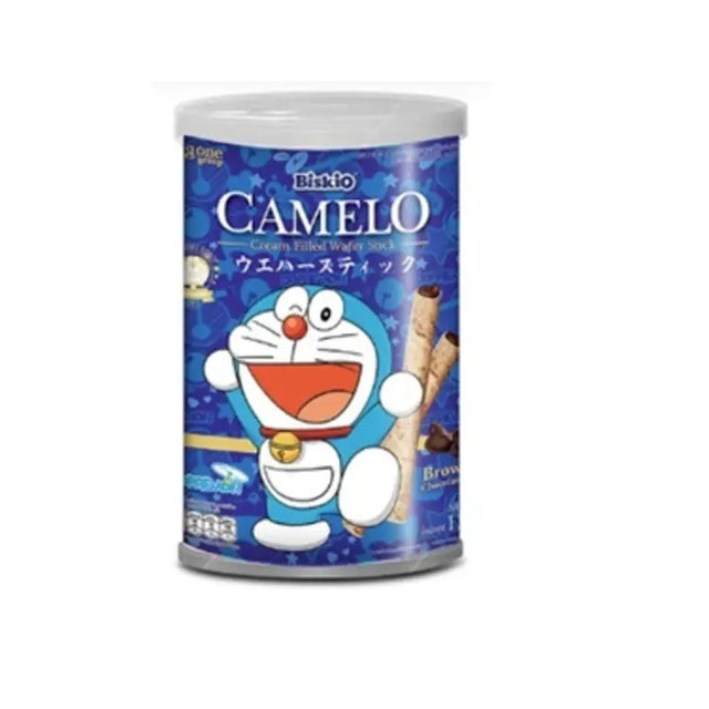 Biskio Doraemon Camelo Wafer Brownie 135g