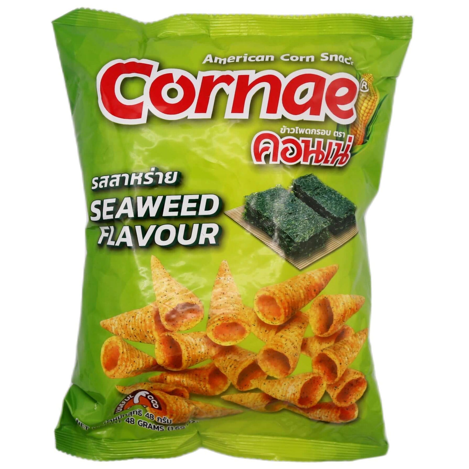 CORNAE Corn Snack Seaweed Flavour 48g