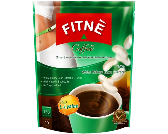 Fitné Diet Coffee 3 in 1 with White Kidney Bean Extract 150g