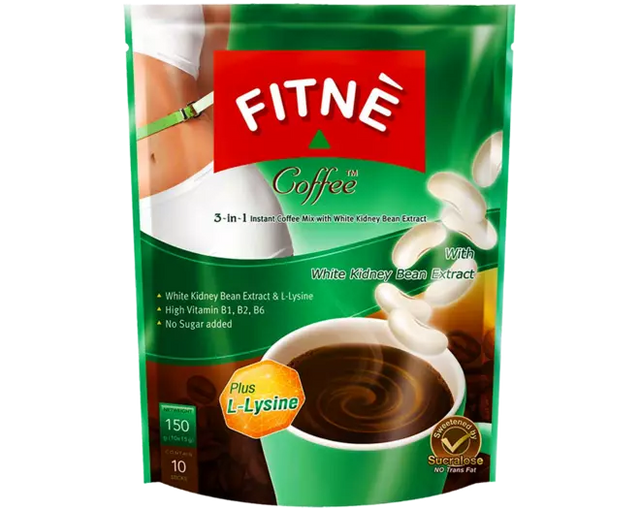 Fitné Diet Coffee 3 in 1 with White Kidney Bean Extract 150g