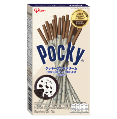 Glico Pocky Biscuit Stick Cookies & Cream 10x45g