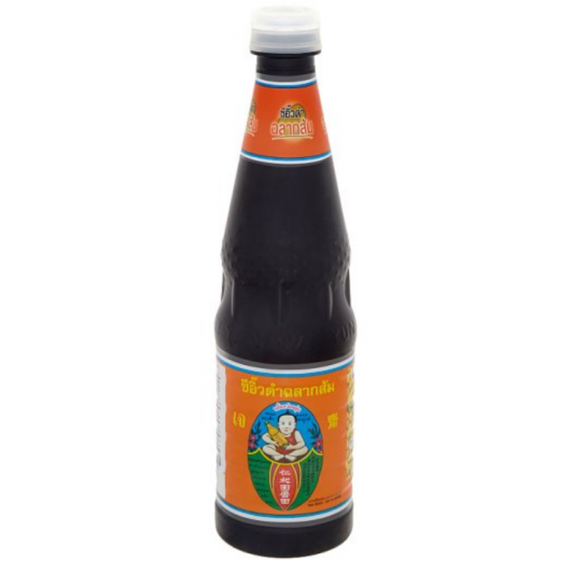 Healthy Boy Black Soy Sauce D (Orange Label) 410g