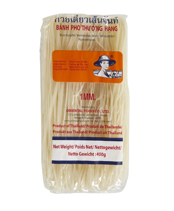 Farmer – Rechte rijstnoedels 1mm 30x400g