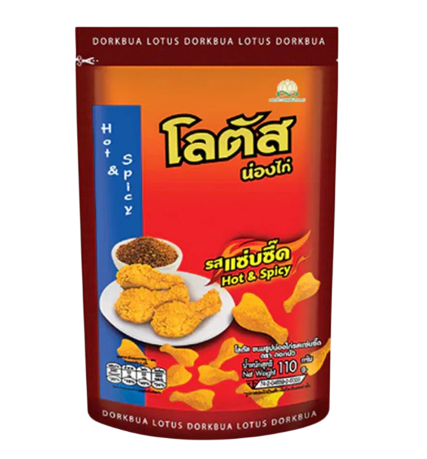 Dorkbua Drumstick-snack heet & pittig 110g