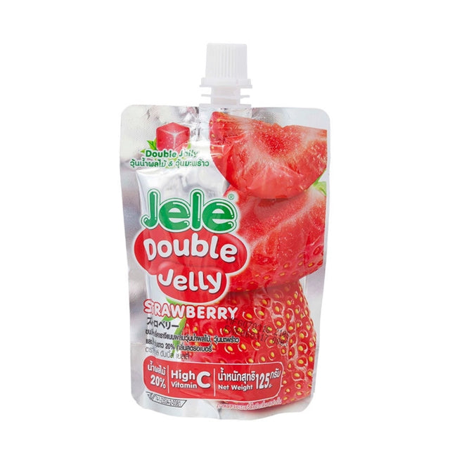 Jele Jele Double Jelly - Strawberry 125g