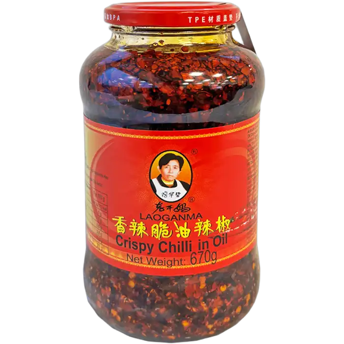 LaoGanMa Crispy Chilli in Oil Jar 670g