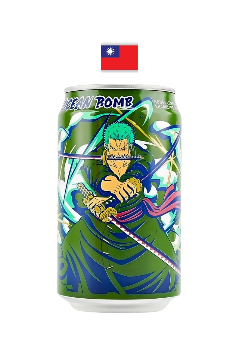 Ocean Bomb Dragonball Soda Drink HONEY LEMON 330ml