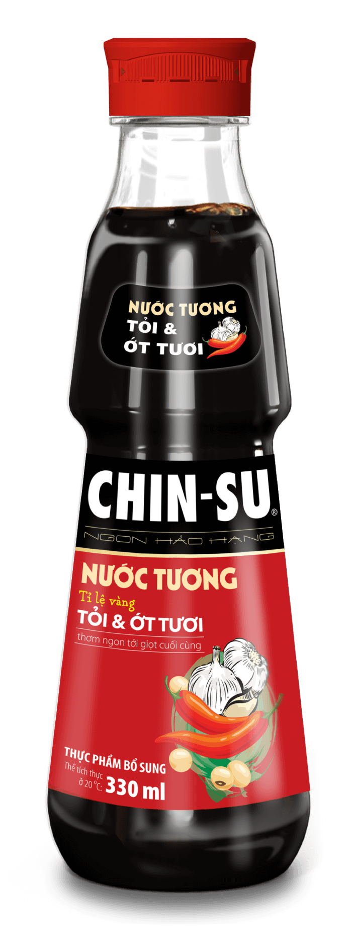 Chin Su Soy Sauce Chili and Garlic 330ml