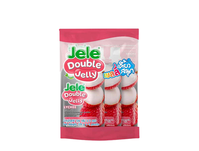 Jele Jele Double Jelly - Lychee 125g