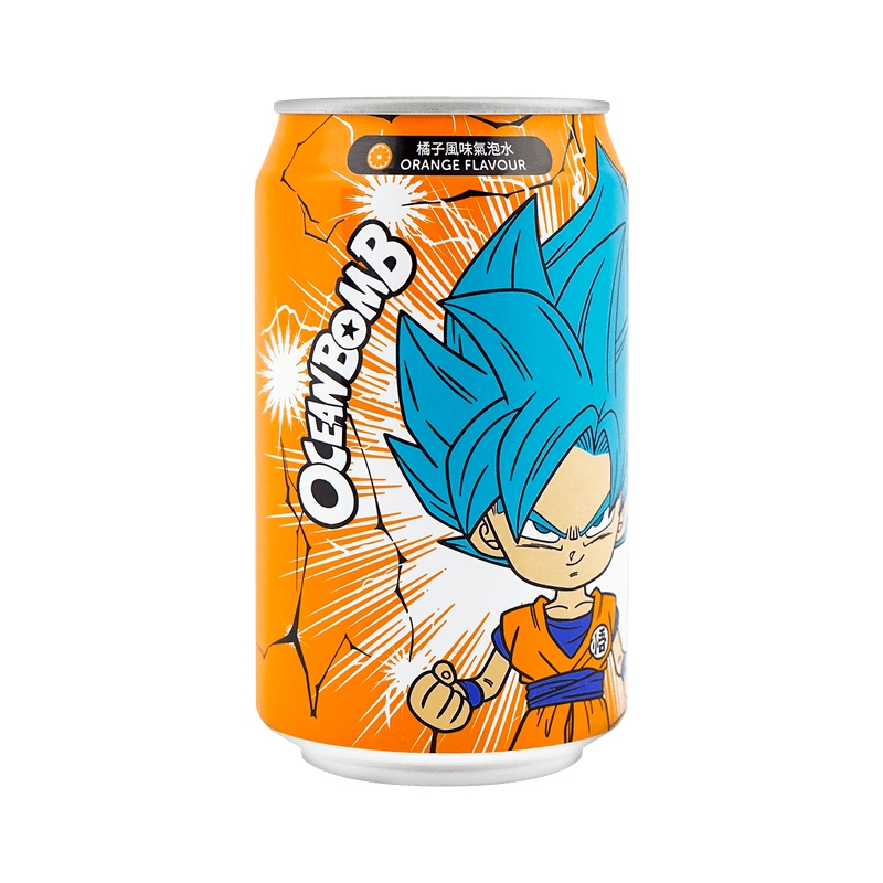 Ocean Bomb Dragonball Soda Drink Orange 330ml