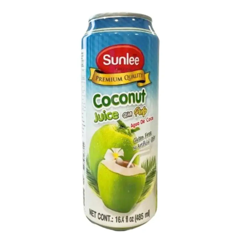 Sunlee Canned Coconut Juice with Pulp 485ml