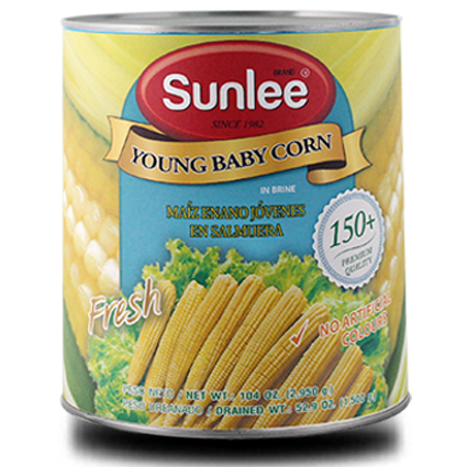 Sunlee Baby Corn 150+ 2950g