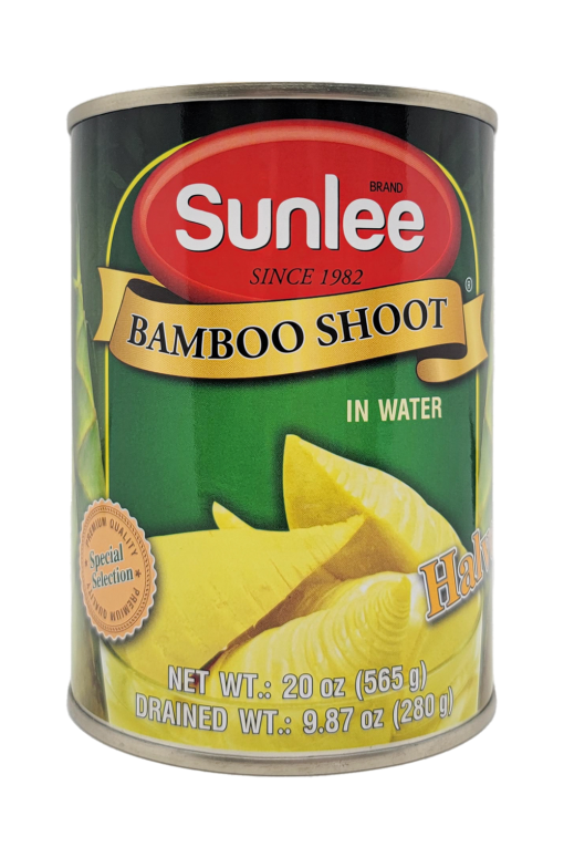 Sunlee Bamboo Shoot Halves in Water 565g