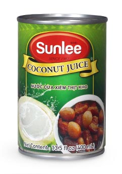 Sunlee Coconut Cooking Juice 400ml