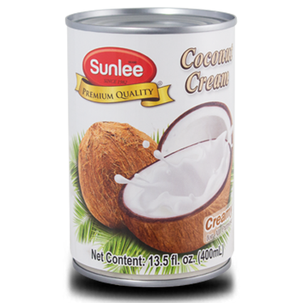Sunlee Coconut Cream White Label 400ml