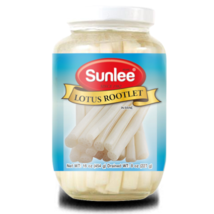 Sunlee Lotus Rootlet in Brine 454g