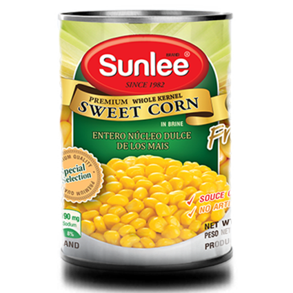 Sunlee Sweet Corn in Brine 410g