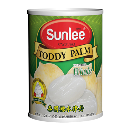 Sunlee Canned Toddy Palm Whole in Syrup 565g