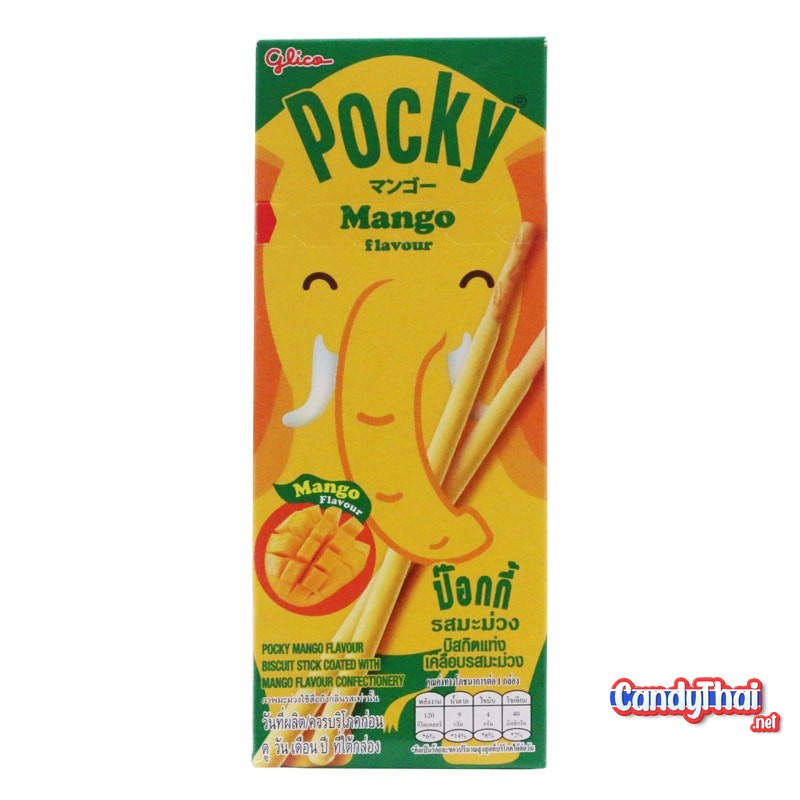 Glico Pocky Biscuit Stick Mango 10x25g