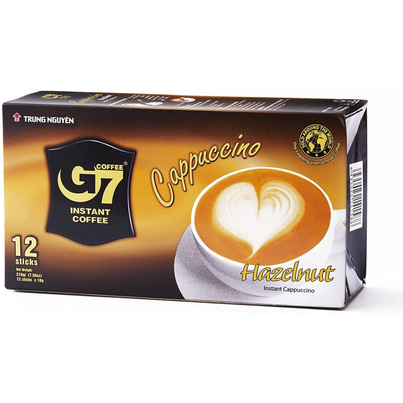TN G7 Instant Cappuccino Hazelnut 216g