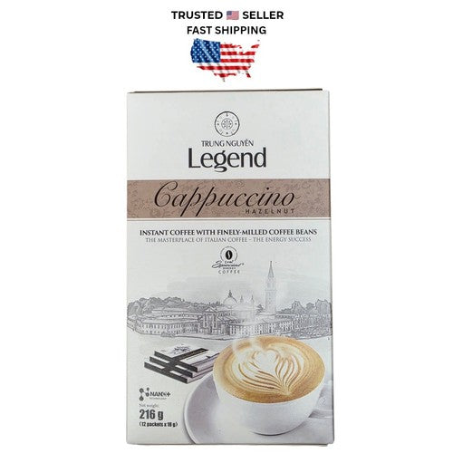 TN TNL Instant Cappuccino HAZELNUT 216g