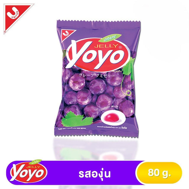 YOYO Gummy Jelly GRAPE 80g